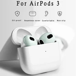 2021 New For AirPods 3rd Silicone Protective Case Skin Covers Earpads For Apple AirPod 3 Generation Ear Cover Tips Accessories