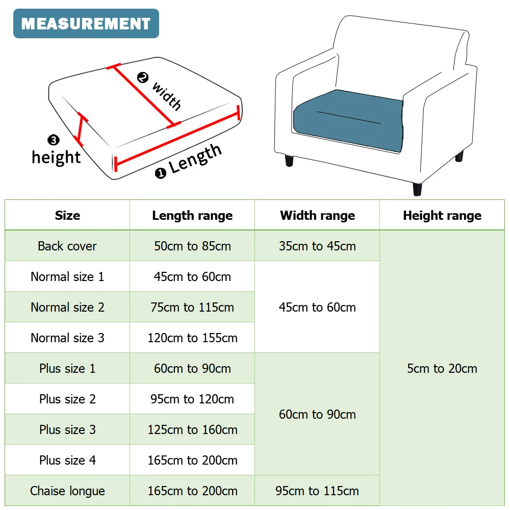 Jacquard Sofa Slipcover Non-slip Stretch Adjustable Sofa Cover Furniture Protector for Bedroom Office Living Room Home Decor 2