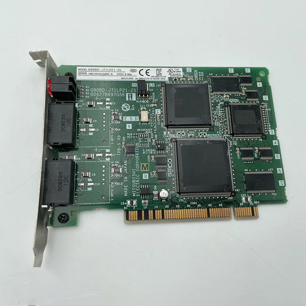 For Mitsubishi Optical Fiber Communication Board Q80BD-J71LP21-25 BD627B697G54 7 For Mitsubishi Optical Fiber Communication Board Q80BD-J71LP21-25 BD627B697G54 - Image 5