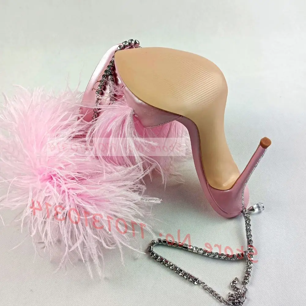 Black High Heel Female Shoes and Feather Hair Fascinator Stock Image -  Image of fashionable, boots: 41303601