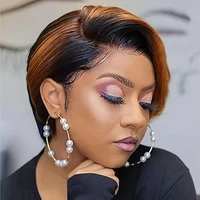 HAIRJOY – perruque synthétique courte et lisse pour femmes afro-américaines 2