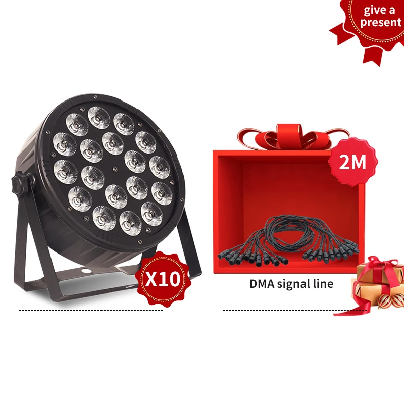 RGBW, 4 em 1, DMX512, Disco Lights,