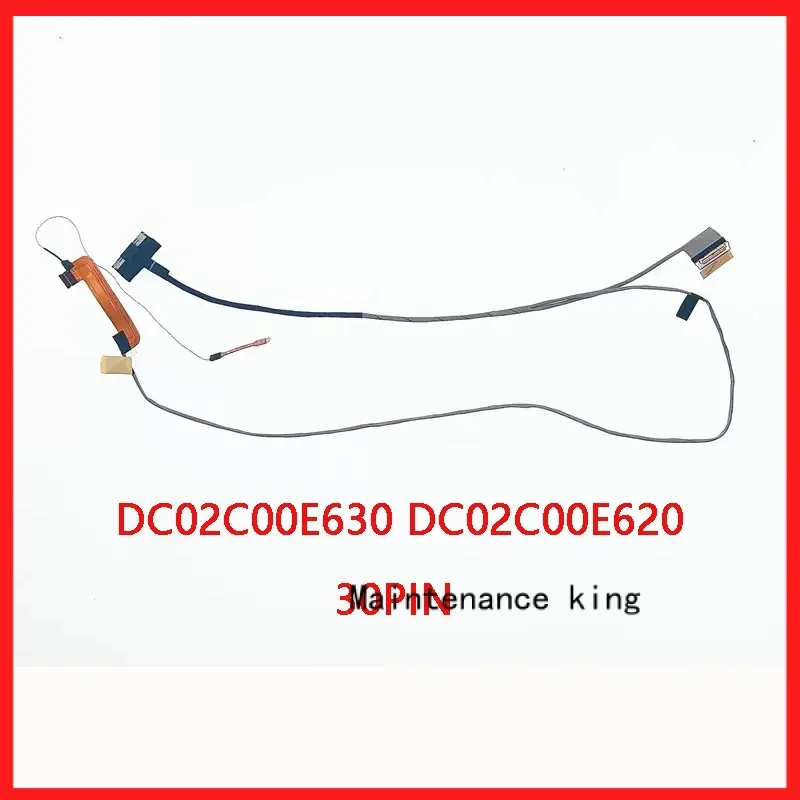 

Новый оригинальный ЖК-кабель EDP для ноутбука Lenovo ThinkPad L590 L595 FL590 IR 30PIN DC02 C00E630 DC02C00E620