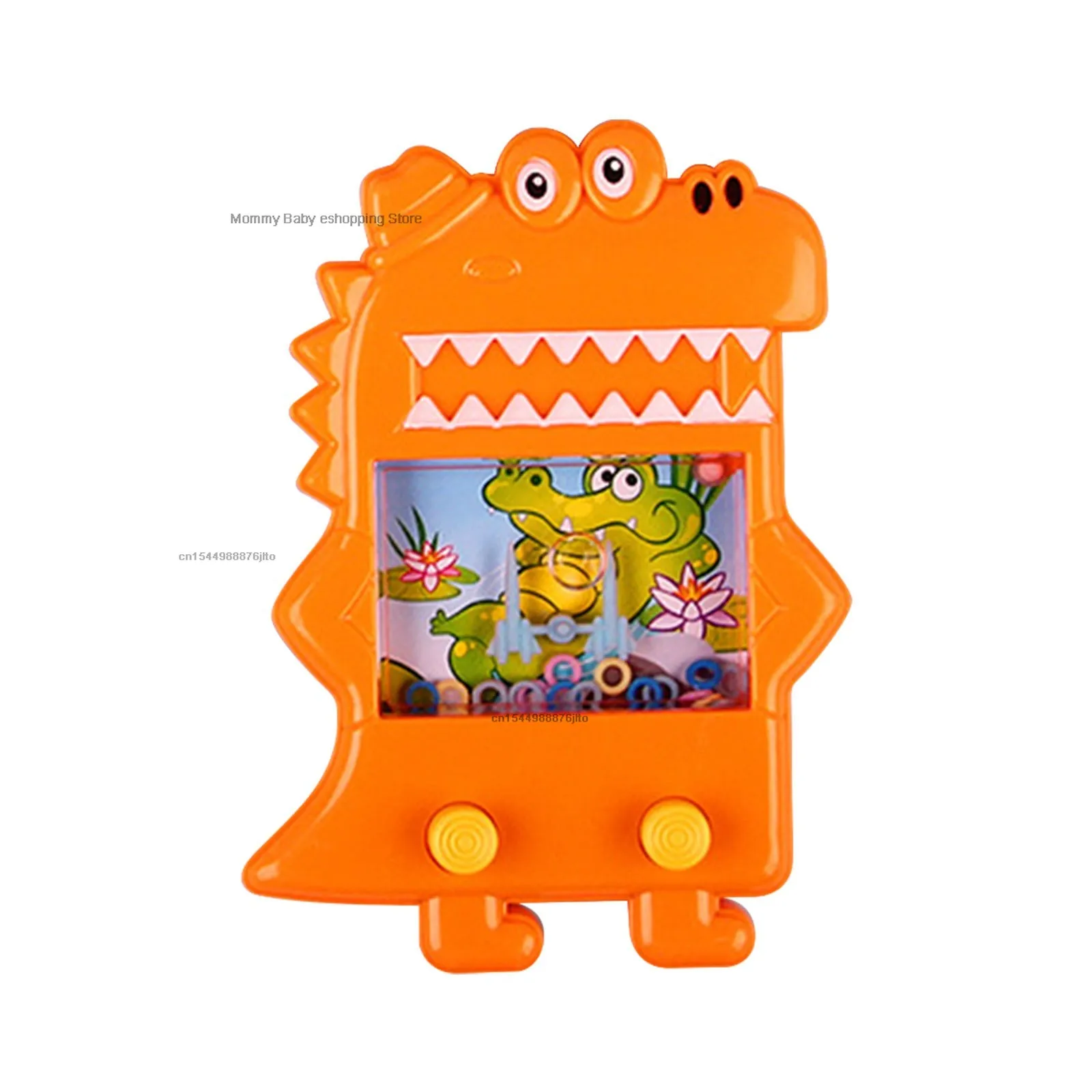1Pc Classic Machine Children's Toy Parent-Child Interactive Children's Game Machine Hand-held Water Ring Throwing