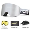 COPOZZ OTG Ski Goggle Snowboard Mask For Men Women Yellow Lens Case Eyewear Kit Cylindrical UV400 Protection Snow Glasses Adult 1
