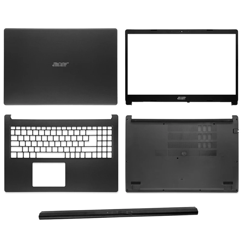 

Новинка, чехол для Acer Aspire 3 A315-22, задняя крышка для ноутбука с ЖК-дисплеем/передняя рамка/крышка с петлями/Упор для рук/Нижняя крышка NC21010SC92