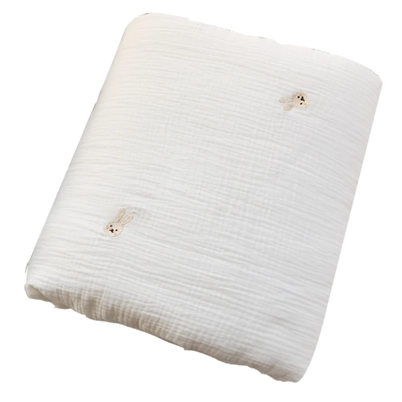 Baby Quilt Spring Autumn Pure Cotton Newborn Children's Baby Gauze Cover Kindergarten Four Seasons Universal DF04