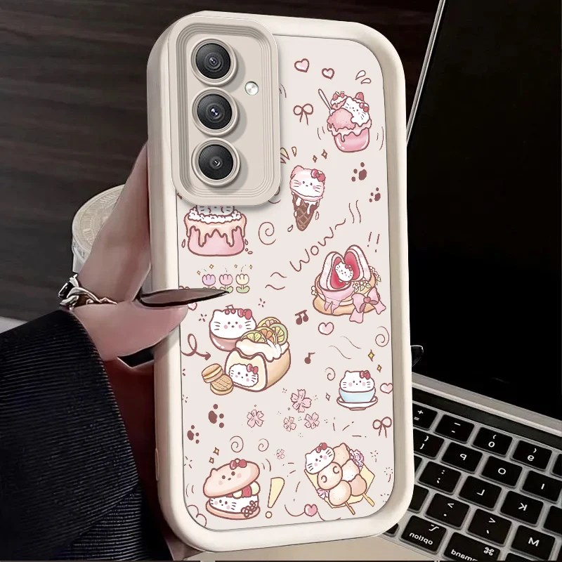 thumbnail image 1 of Sanrio funda de Hello Kitty para Samsung Galaxy S24, S23, S22, S21 Ultra Plus, S20 FE, A55, A54, A53, A52, A52S, A51, A50, A50S, A35, A34, 1 of 5