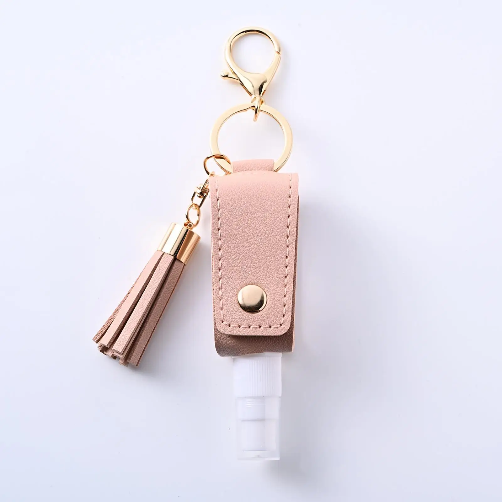 5 x 30ml Hand Washing Holder Keychain Empty Spray Bottle for