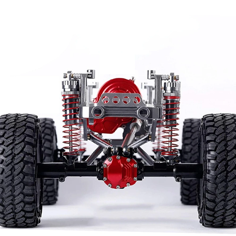 Ammortizzatore in metallo 4 pezzi 90/100/110/120mm ammortizzatore olio per 1/10 RC Crawler Car Axial SCX10 TRAXXAS TRX4 Redcat Gen8 parti di aggiornamento  26