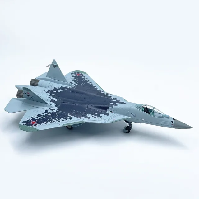 1/72スケールロシア第5世代戦闘機SU-57頑丈な合金モデルキット26部品