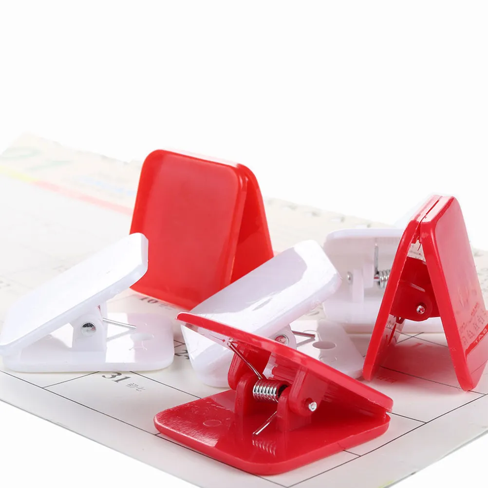 20pcs 바인딩 플라스틱 클립 패치 워크 뜨개질 바느질 작업을위한 튼튼한 퀼팅 바느질 공예 도구 사무실 학교 파일 주최자