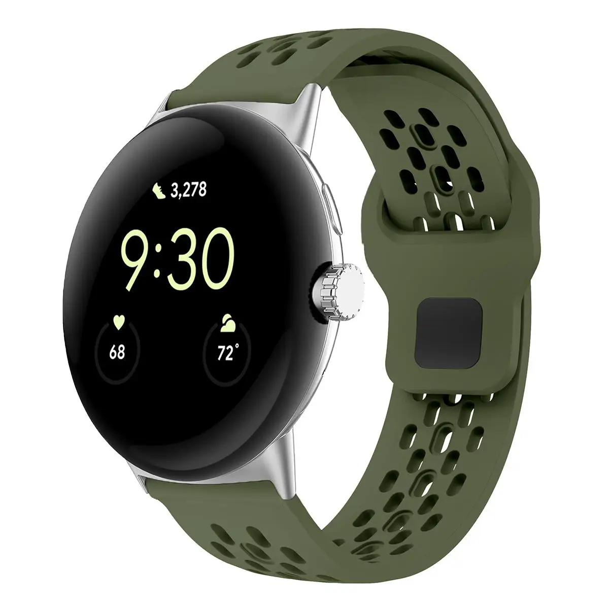 Breathable Sports Silicone Band Strap for Smartwatch Replacement