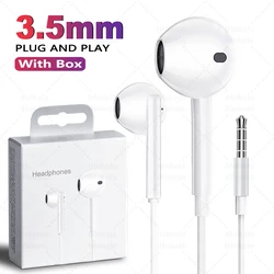 Premium Wired Earphones with USB - C and Lightning Connectivity (3.5mm Earphones)