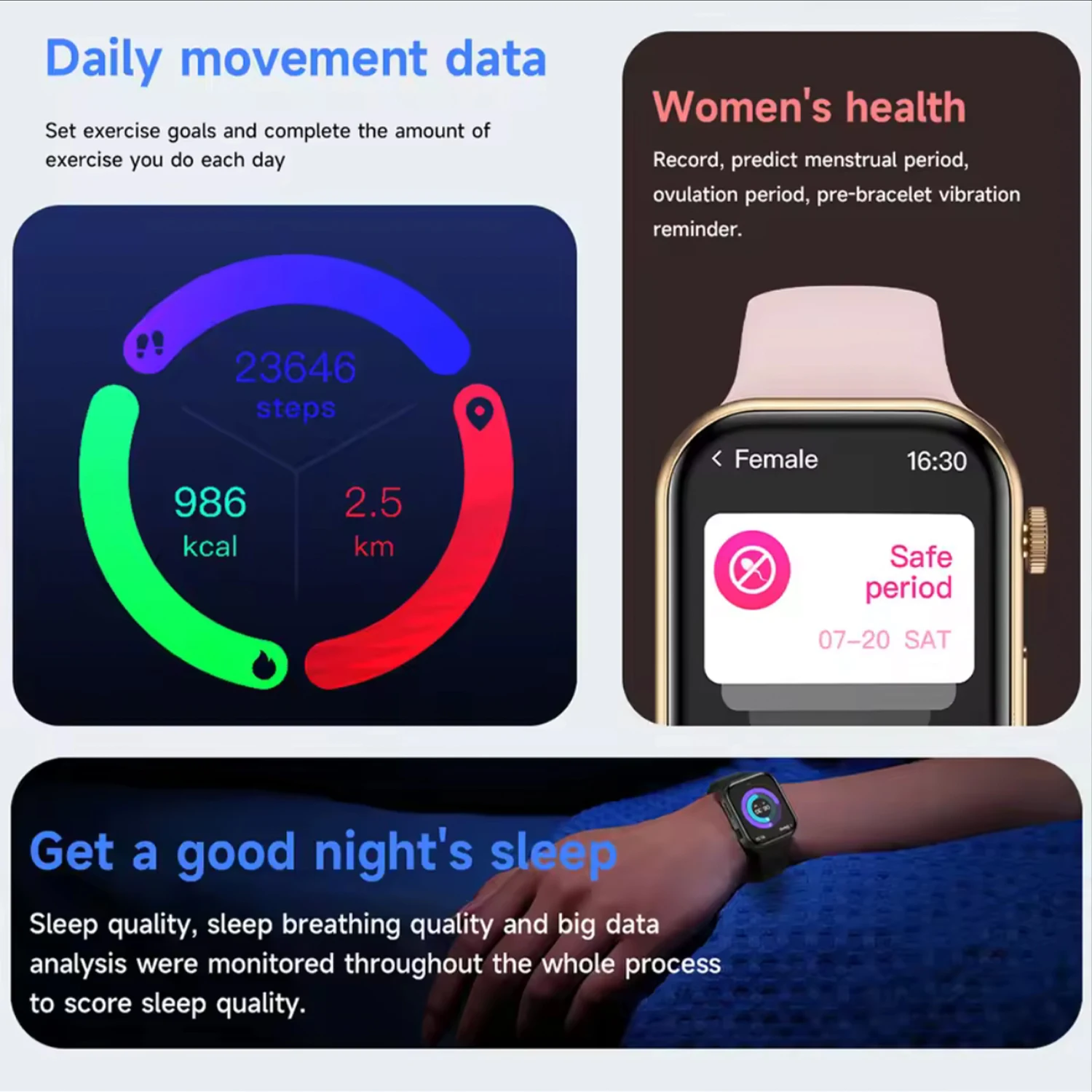 NEW Watch FIT 3 For HUAWE Smartwatch Global Version Compatible With iOS And Android HD Display Bluetooth Calling NFC Smartwatch 3