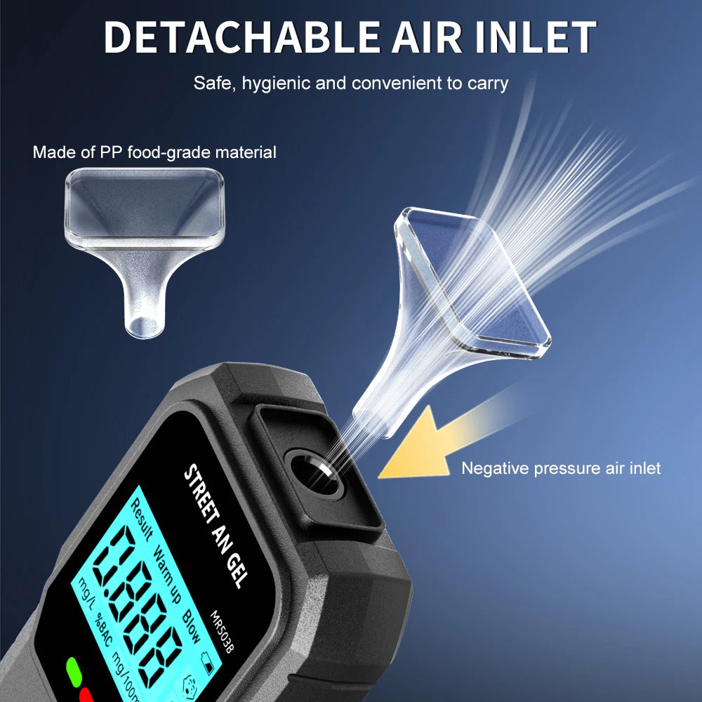 Product Breathalyzer Breath Alcohol Tester for Personal & Professional Use