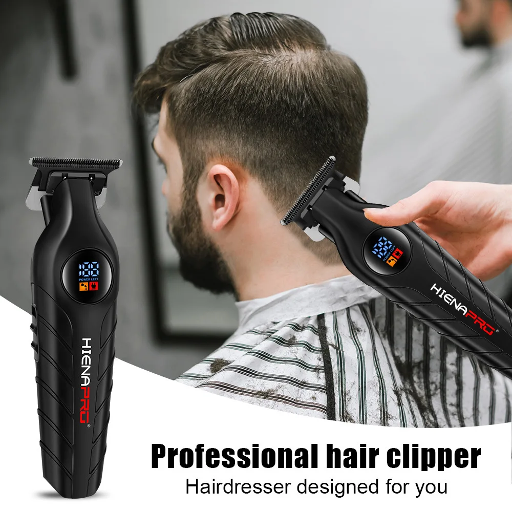 HIENA PRO Professional Hair Clippers Set & Cordless Barber Clippers For Men, Clippers Set And Trimmers Kit, Hair Cutting Tools