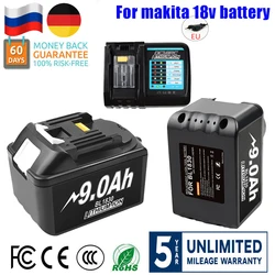 2022 Upgraded 9A/3A/6A for Makita 18V Battery BL1830B BL1850B BL1850 BL1840 BL1860 BL1815  Replacement Lithium Battery