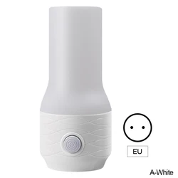 Charming LED Bedside Night Light - Perfect Gift for Children and Adults Alike (A White)