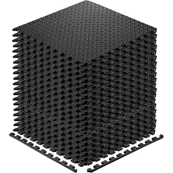 Puzzle Fitness Mat EVA Interlocking Foam Floor Tiles Sports Protection Yoga Home Gym Equipment Mat Non-Slip Floor Mat for Kids 1