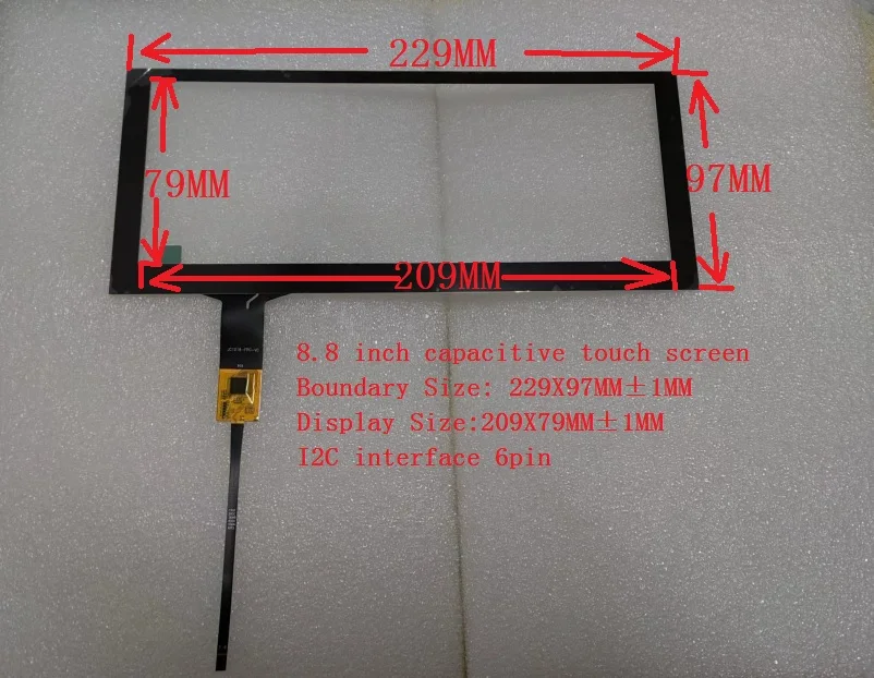 toque capacitivo para claa088wa01xn claa088wa01 xn lcd