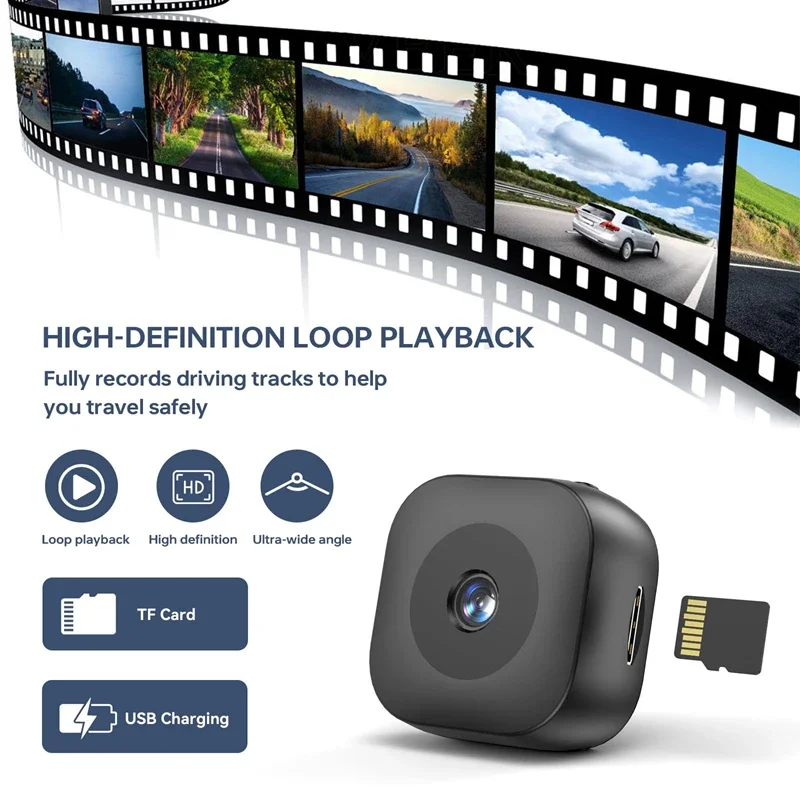 4K Mini Camera WiFi Remote Monitoring Mobile Detection Camcorder Portable night vision Surveillance Security Camera