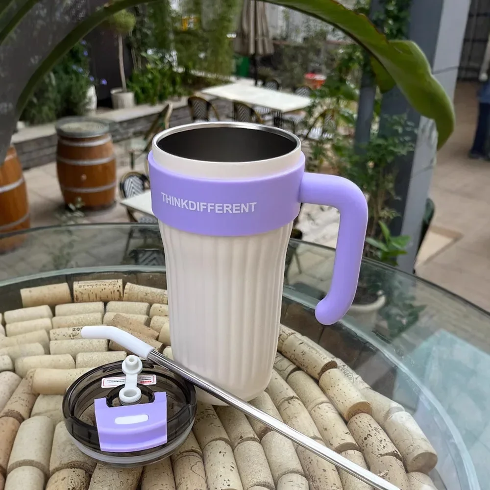 860ML Stainless Steel Thermo Bottle Large Capacity Coffee Cup Sport Insulated Cup Portable Tumbler Vacuum Flasks Car Thermal Cup