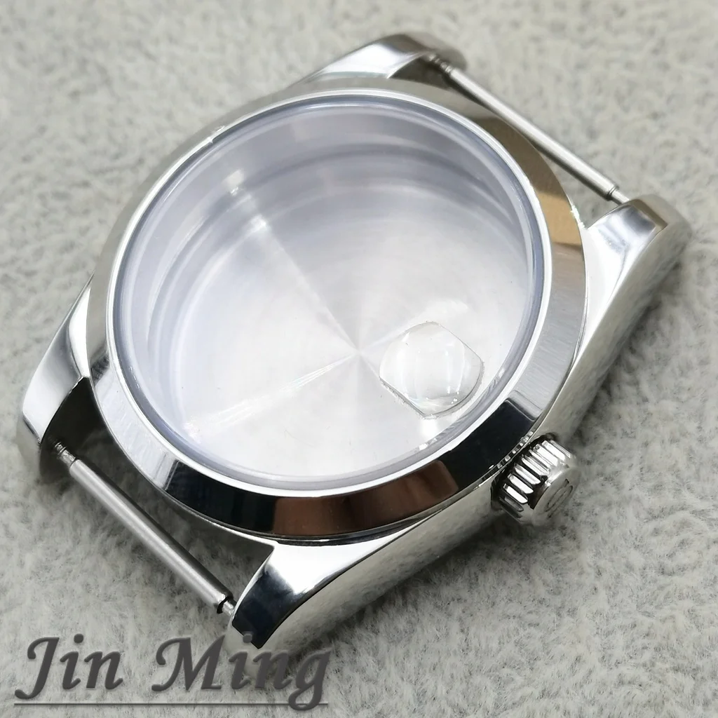 Premium Sapphire Glass Watch Case & Strap, 36mm/40mm, with S Crown