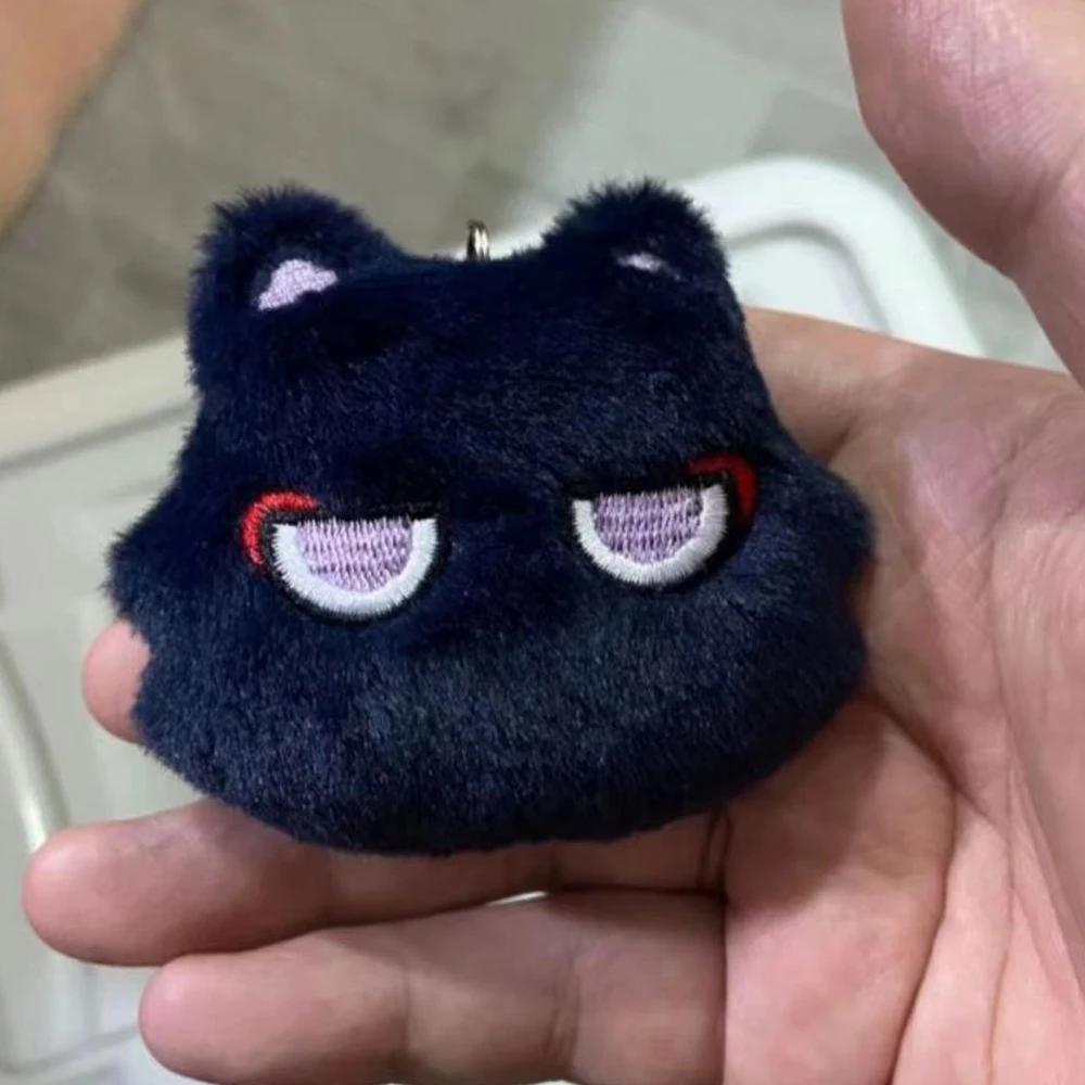 Game Genshin Impact Keychain Scaramouche Xiao Cosplay Plush Pendant Keyrings Balladeer Wanderer Key Chains Accessories Prop