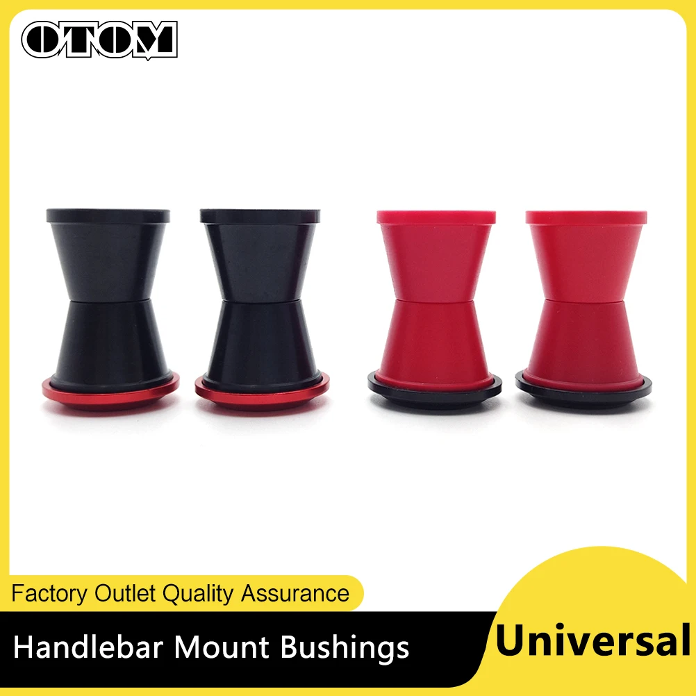 

OTOM Motorcycle Handlebar Clamp Mount Bushings Cone For CRF YZF RMZ KLX KX Dirt Pit Bike Motorbikes Handle Bar Riser Bushing Kit
