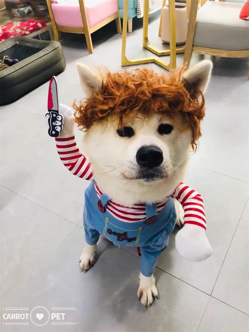 Title 4, Dog Halloween Costumes Funny Pet Clothes Adjust...