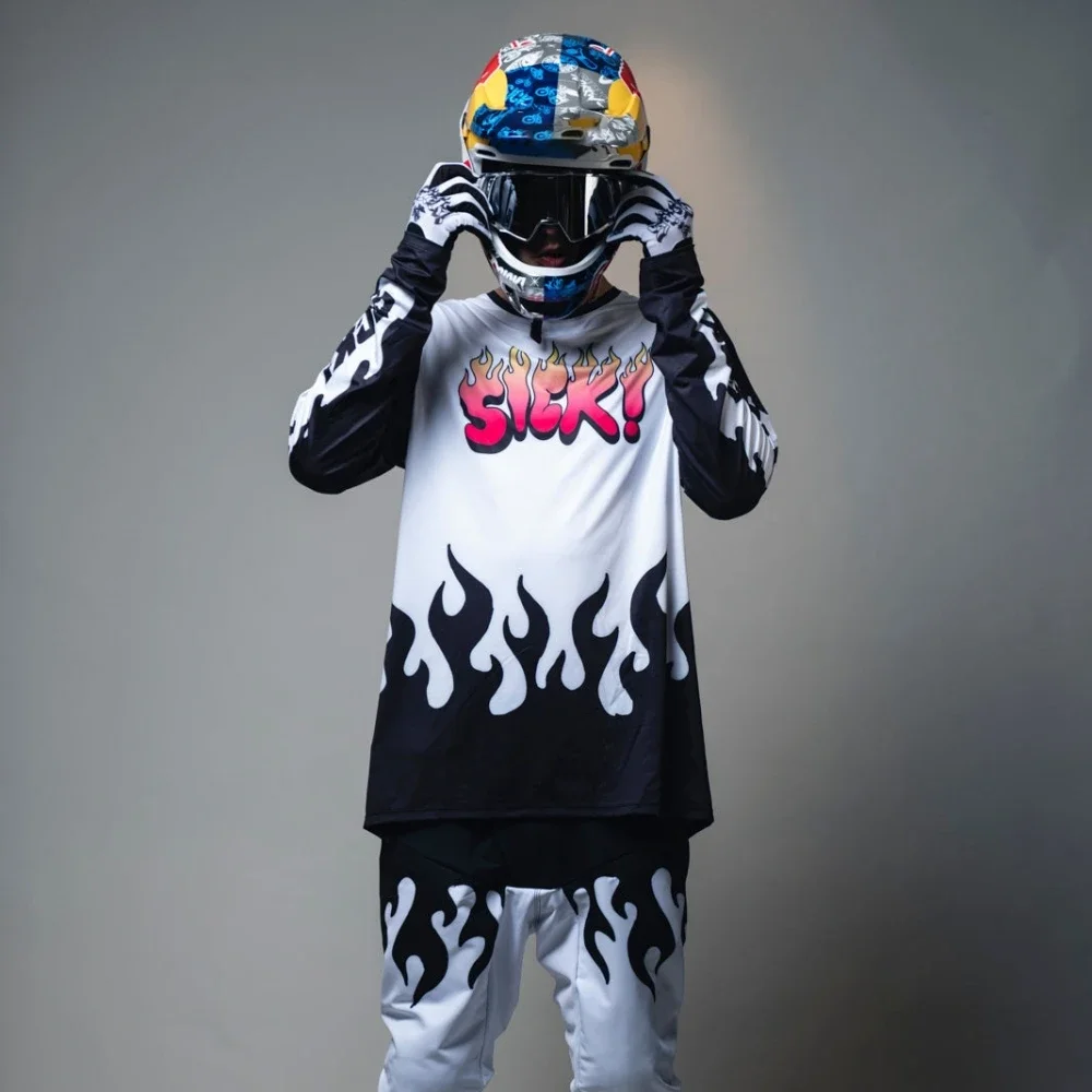 thumbnail image 1 of 2024 SICK MTB Camiseta de ciclismo Jersey de hombre Downhill Mountain Bike BMX Hombre Motocross Racing Manga larga Ropa de motocicleta Bicicleta, 1 of 4