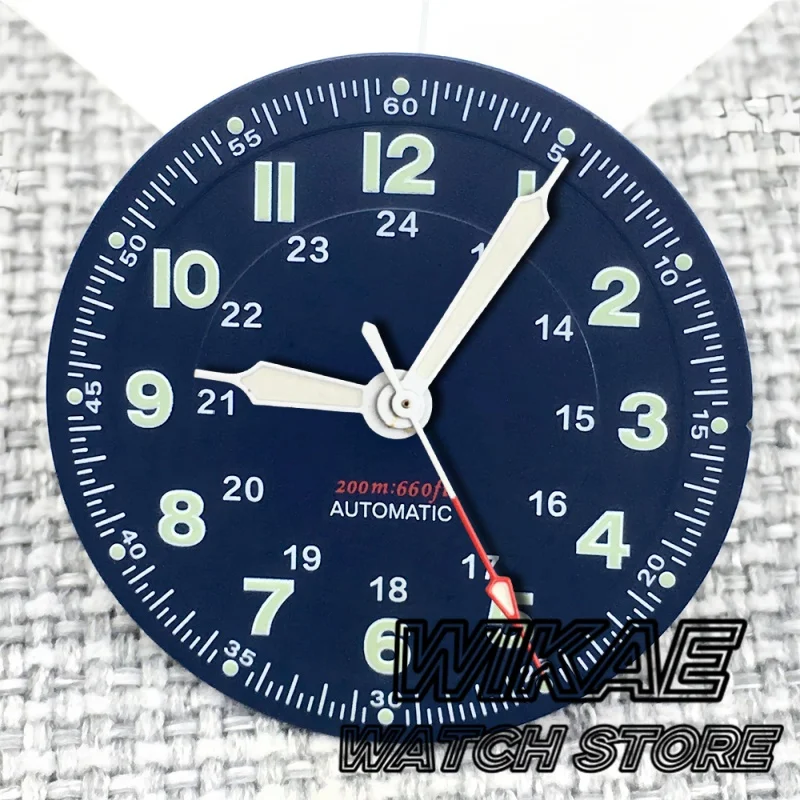 Classics Sterile 29mm Field Pilot Black Watch Dial with Hand Set