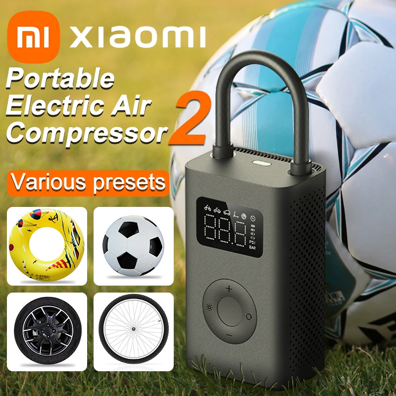 Xiaomi Portable Air Pump 2 Mijia Electric Air Compressor Treasure