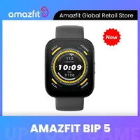 New Amazfit Bip 5 46mm Smartwatch 24-hour Health Monitoring 10-day Battery Life 120+ Sports Modes Smart Watch For Android IOS