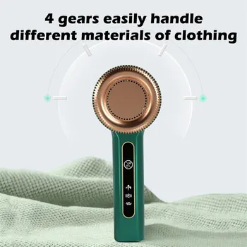 Lint Remover For Clothes Usb Electric Rechargeable Hair Ball Trimmer Fuzz Clothes Sweater Shaver Reels Removal Device 6