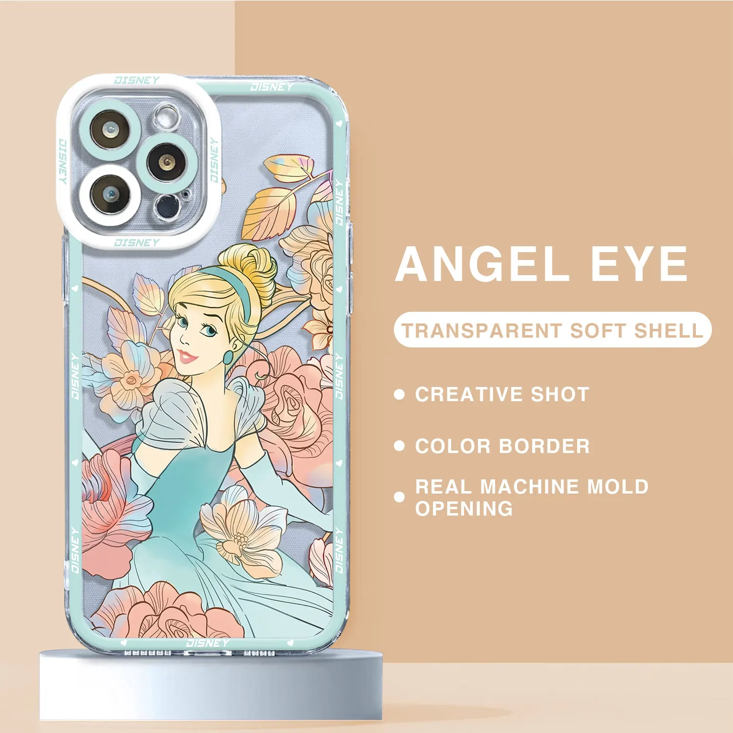 Custodia Disney Princess Biancaneve Per Samsung Galaxy S20 Plus S23 Ultra S22 Plus S10 Note 10 Plus S21 S20Fe Cover In Silicone Trasparente