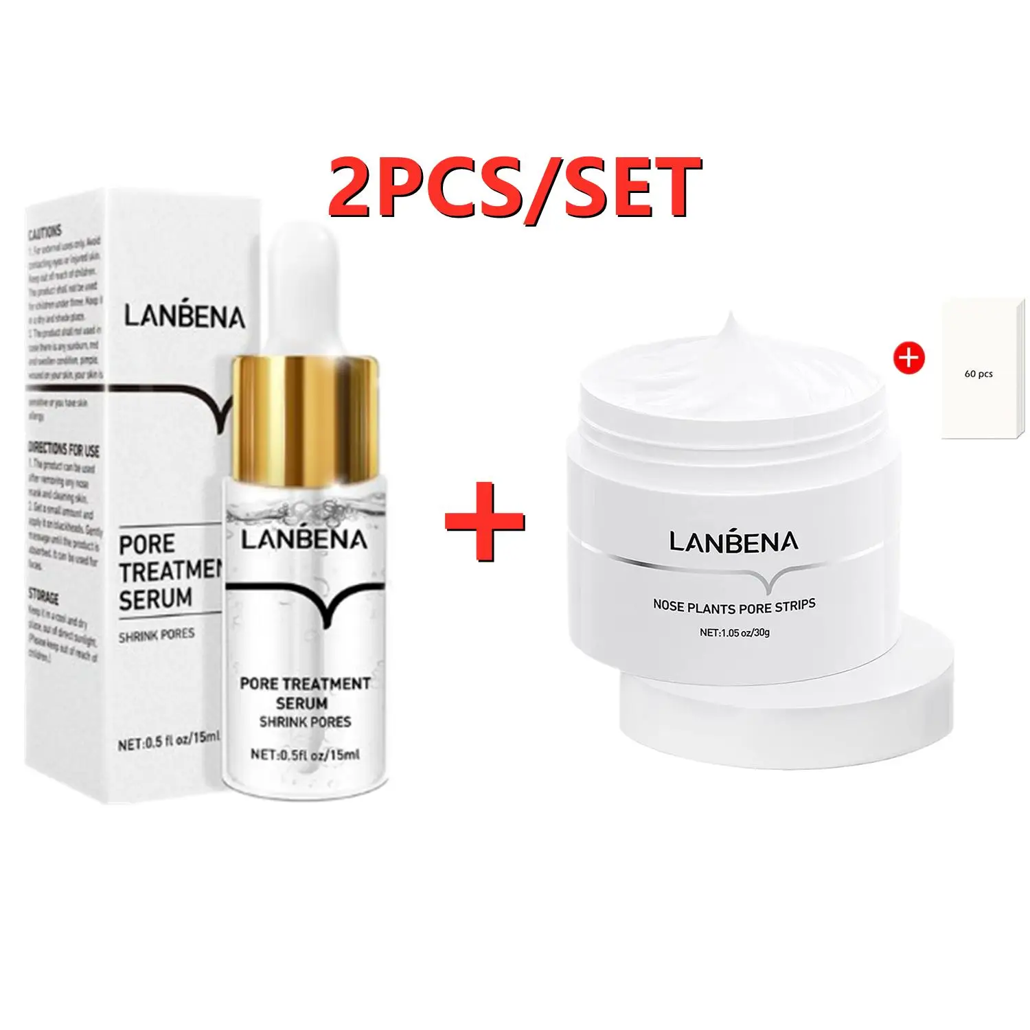 

Lanbena Blackhead Remover Cream Paper Plant Pore Strips Nose Acne Cleansing Black Dots Peel Off Mud Mask Treatments Skin Care