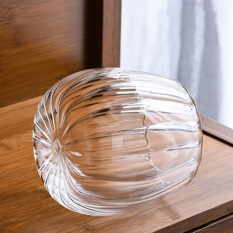 Airtight Glass Kitchen Storage Jar with Wood Lid - Perfect for Grains, Tea, Coffee, and Candy