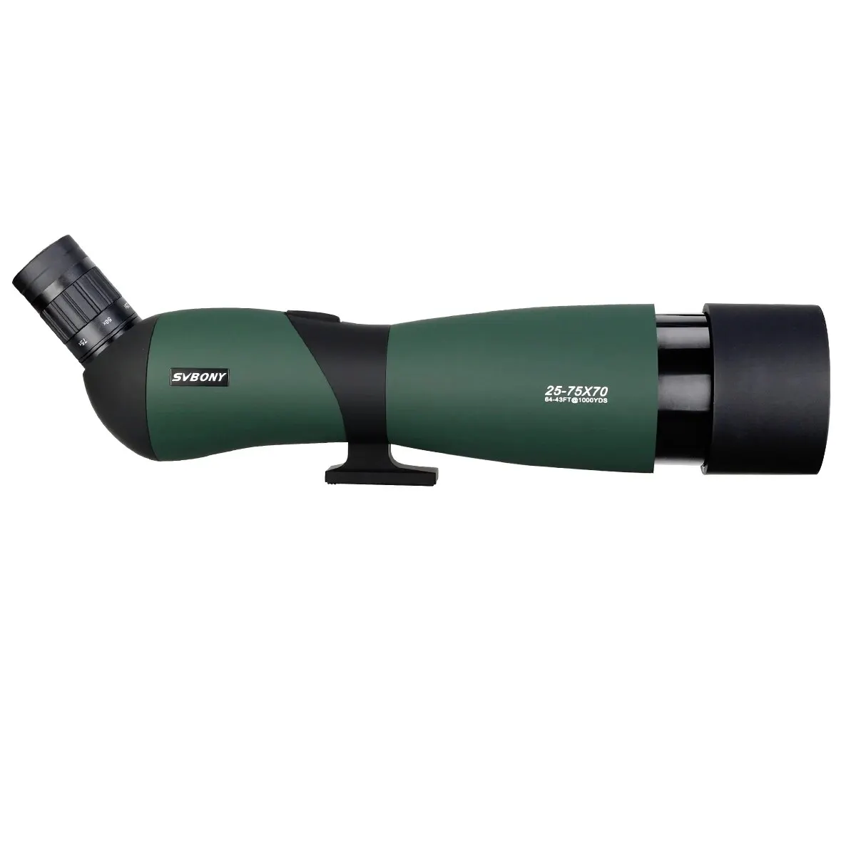 Telescope Binoculars Spotting Scope 25-75x70mm SVBONY SV403 Multi-Coated Optics Monocular 64-43ft/1000yards With Table Tripod