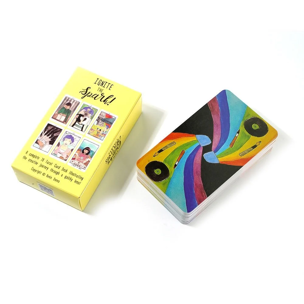 새로운 도착품: 독특한 창의가이들이 만든 타로 게임 카드, 테이블탑 게임, DIY 브랜드 모델 번호 998 수집용 카드