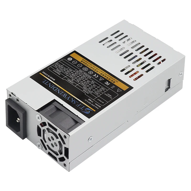소형 ITX 샤시스 NAS POS 현금기를 위해 적합한 1U FLEX 350W 전력 공급 220V 20+4Pin 비 모듈식 컴퓨터 활동적인 PFC PSU