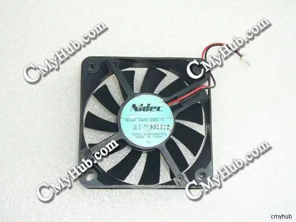 

Для Nikon D06R-12SS5 01 DC12V 0.09A 6015 6 см 60 мм 60x60x15 мм 2-контактный охлаждающий вентилятор