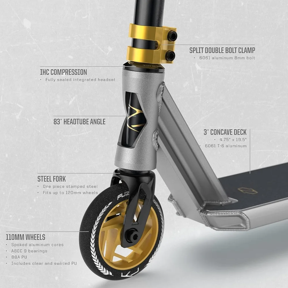 Z300 Pro Scooter Complete Trick Scooter -Stunt Scooters for Kids 8 Years and Up, Teens and Adults &ndash; Durable, Freestyle Kick