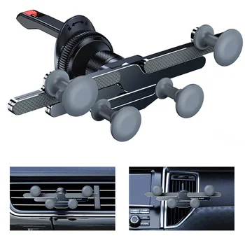 Soporte de montaje de ventilación de aire de gravedad para coche 1