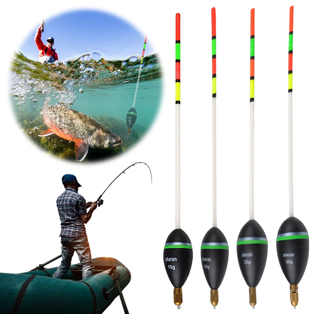 Bobber Cork Floating Wood 15g 20g 25g 30g Balsa Wood Carp Tackle Wood Long Tail Fishing Float Balsa Wood Fishing Float Bobber
