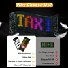 LED Matrix Pixel Panel, Scrolling Bright Advertising LED Signs, Flexible USB 5V LED Car Sign Bluetooth App Control 3