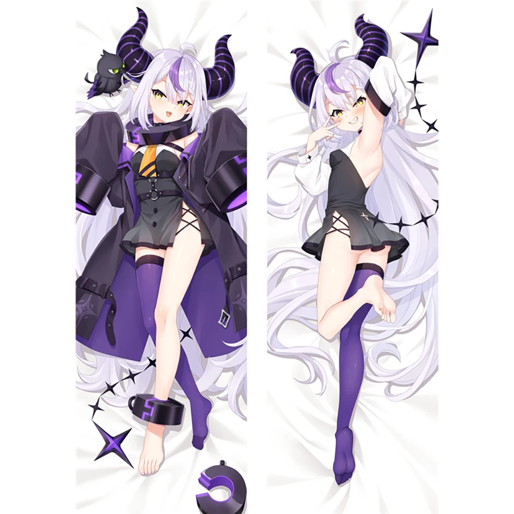 

Hololive La Darknesss Dakimakura 2 Side Print Hugging Body Pillow Case Vtuber Anime Accessories Bedding Cushion Pillowcase Cover