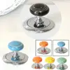 New Universal Round Shaped Colorful Toilet Tank Button Plastic Toilet Button Creative Labor-saving Toilet Tank Button Aid 3