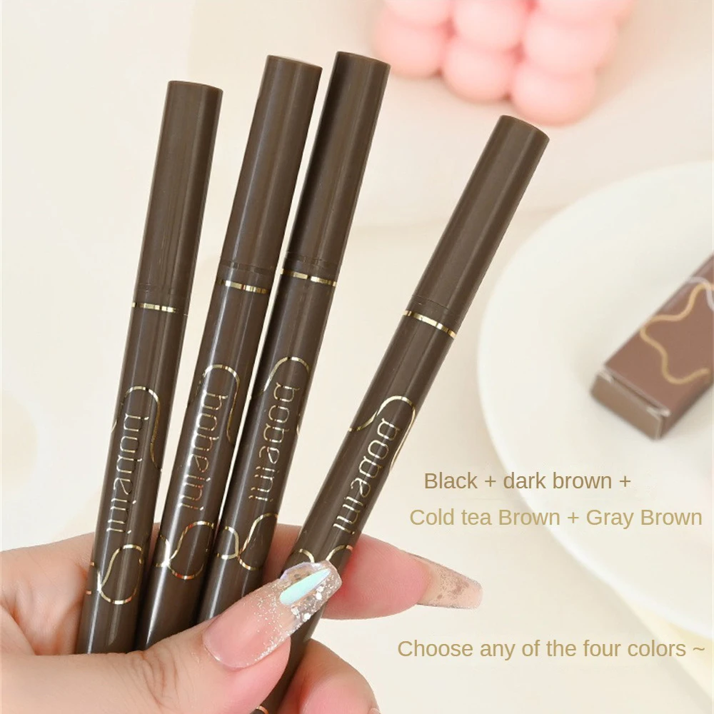 Black Eyeliner Precise Drawing Long-lasting Eyeliner Pen Eye Makeup Slim Smooth And Durable 0.05mm Brown Pen liquid eyeliner eyeliner pencil makeup pen eyeshadow eyeliner eyeliner paste